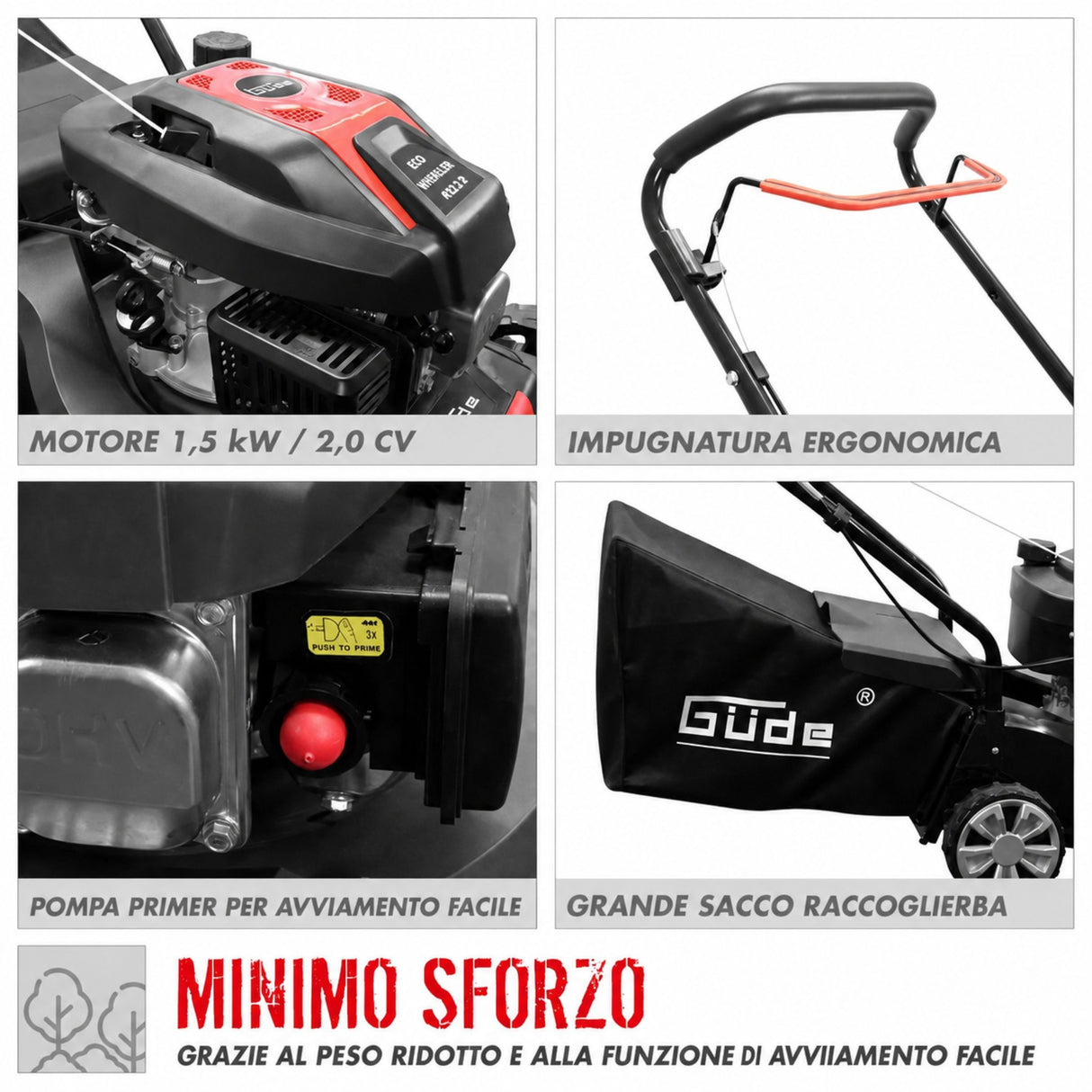 Güde ECO WHEELER 412.2 P Rasenmäher