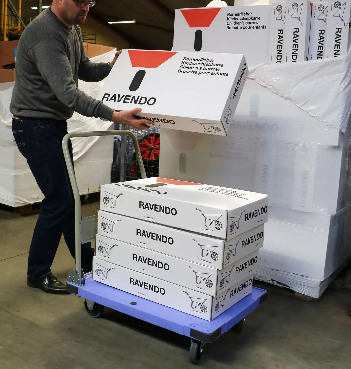 Ravendo Heavy WHTP 300 WB Transportwagen
