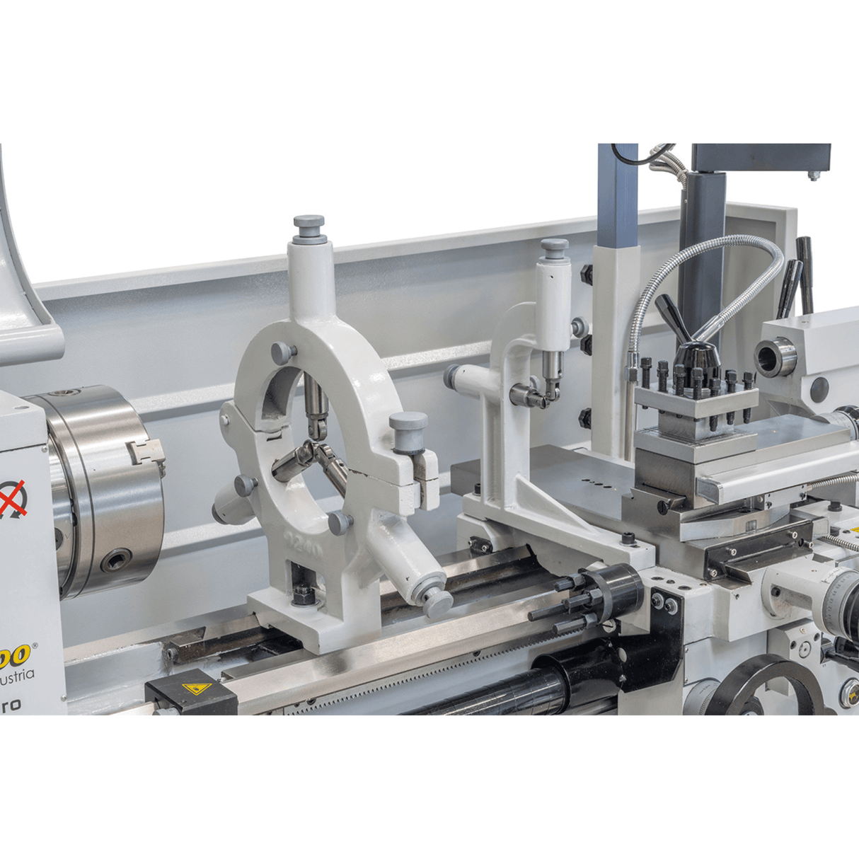 Bernardo Smart 410 x 1000 Pro Parallel-Metalldrehmaschine mit 3-Achsen-Digitalanzeige