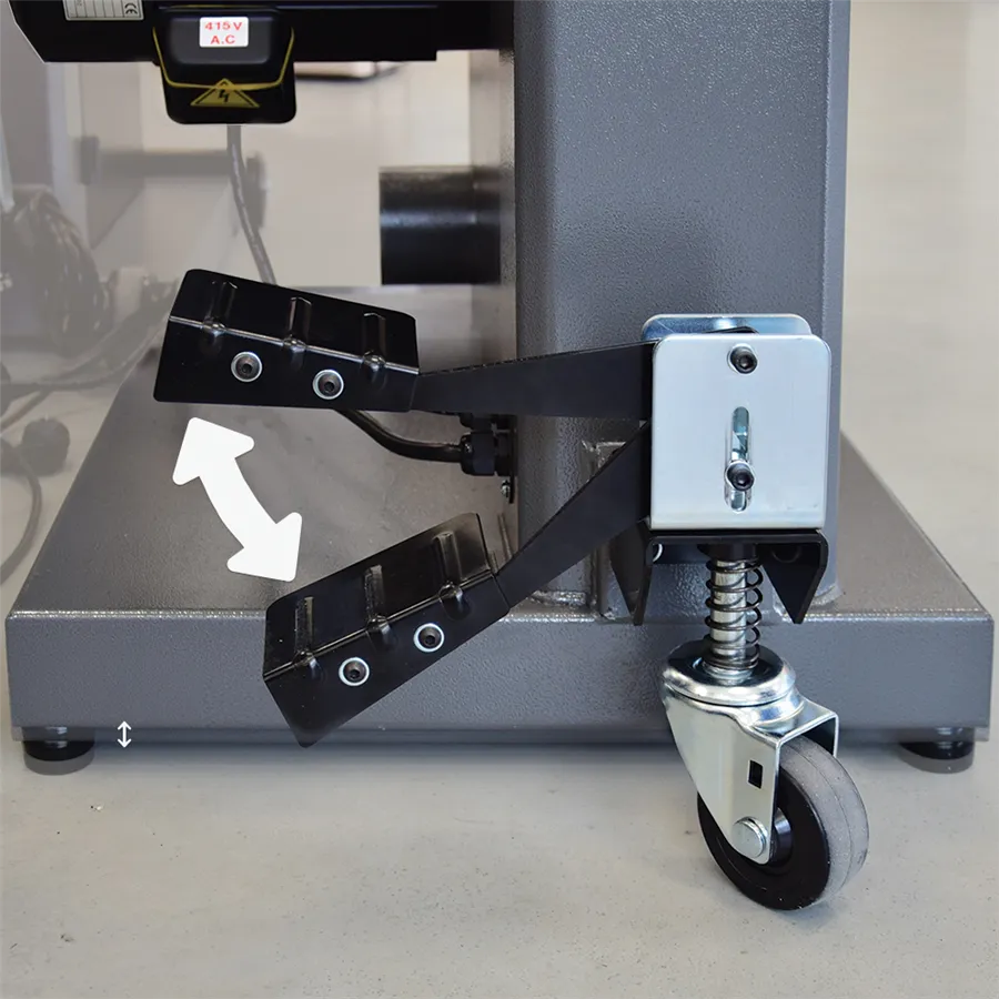 Accessorio per macchina utensile Laguna Kit Ruote da Trasporto per Sega a Nastro 18BX