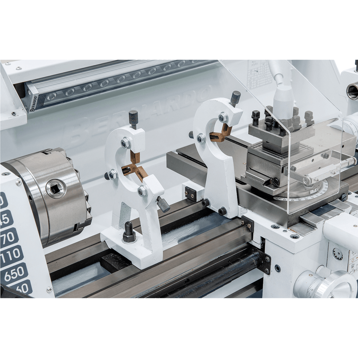 Bernardo Profi 650 G / 230 V Drehmaschine mit 2-Achsen-Digitalanzeige