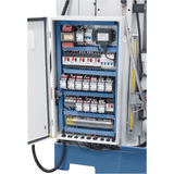Bernardo UWF 90-1270 Universalfräsmaschine – ISO 40, Doppelspindel, 1270 × 280 mm Tisch, 0,85/1,5 kW Vertikalmotor, 3-Achsen-Digitalanzeige