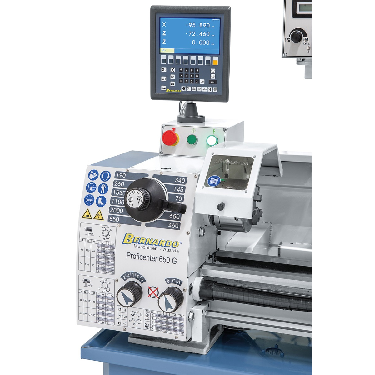Bernardo Proficenter 650 G Metalldreh- und Fräsmaschine mit 2-Achs-Digitalanzeige