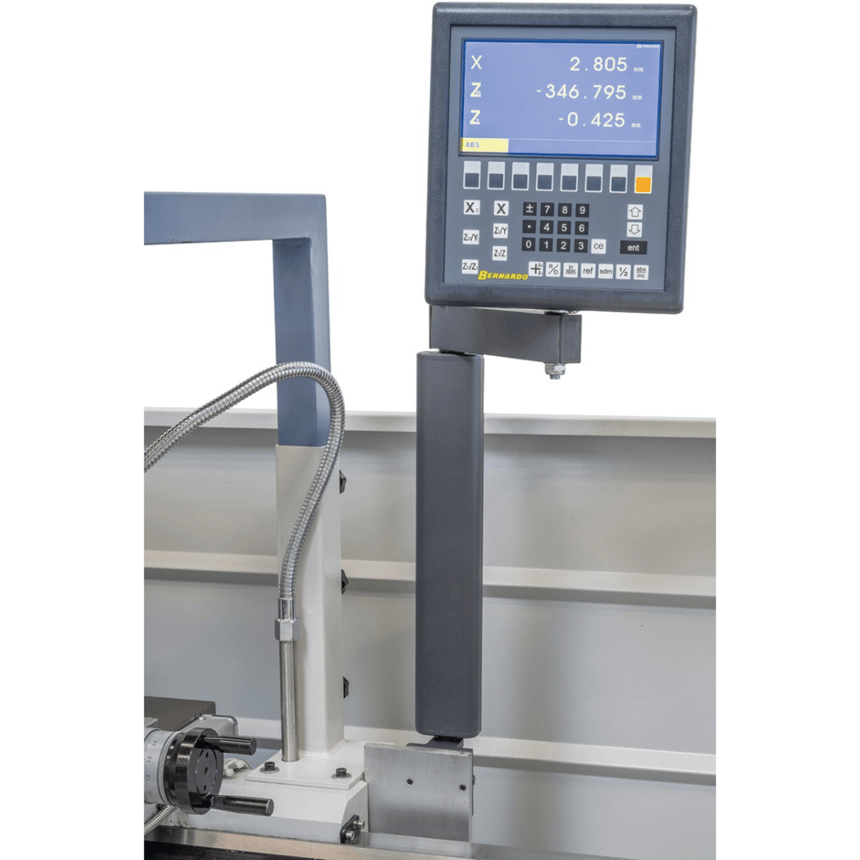 Bernardo Smart 410 x 1000 Pro Parallel-Metalldrehmaschine mit 3-Achsen-Digitalanzeige