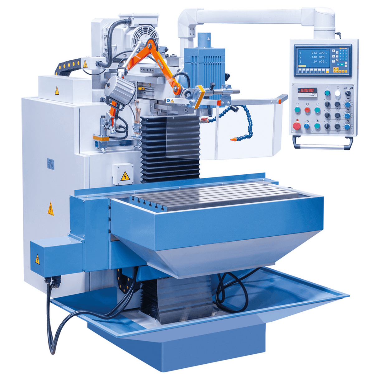 Bernardo Fräsmaschine WFM 800 Servo – 800 mm Tisch, ISO 40, Servovorschub