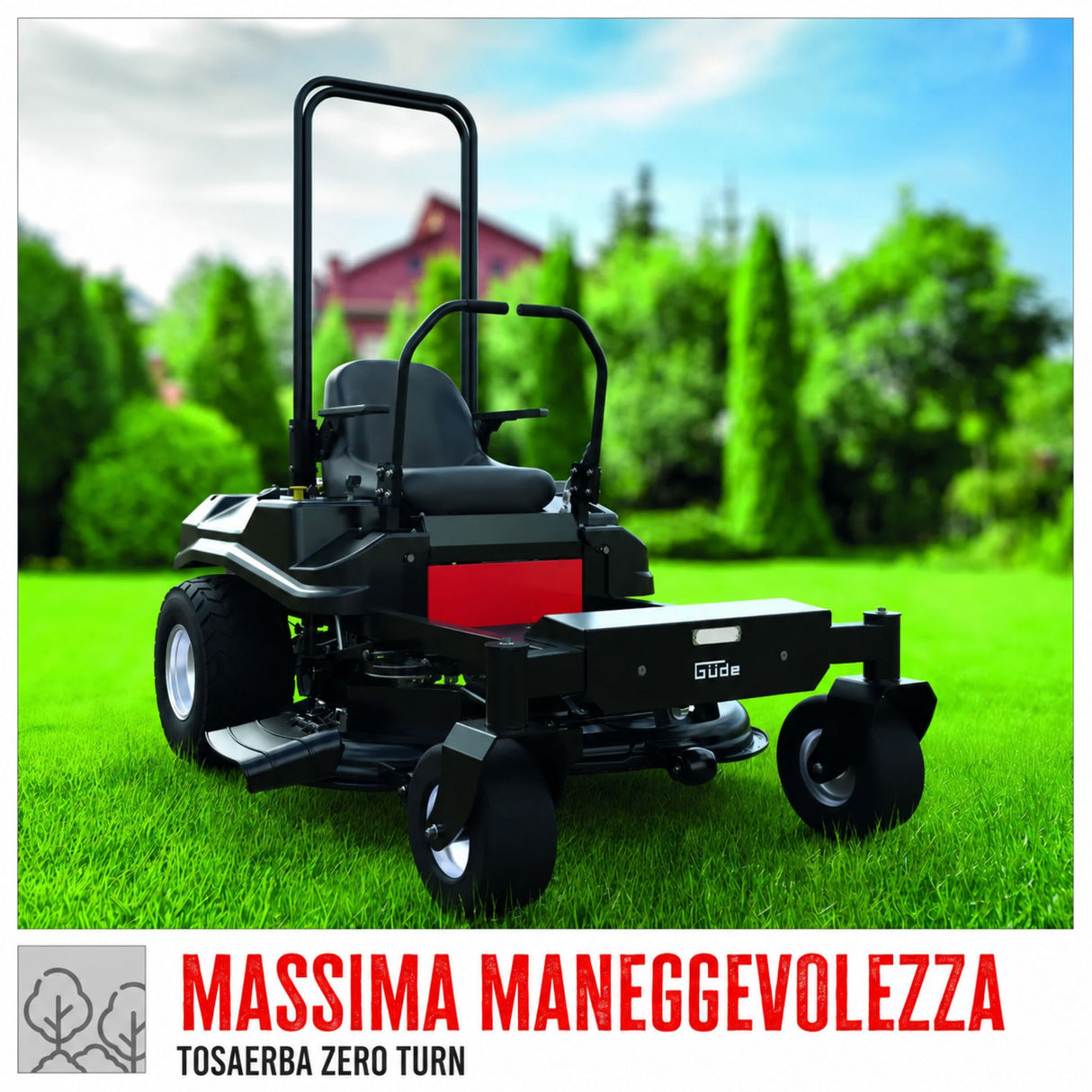 Güde GZT 1070 Aufsitzrasenmäher