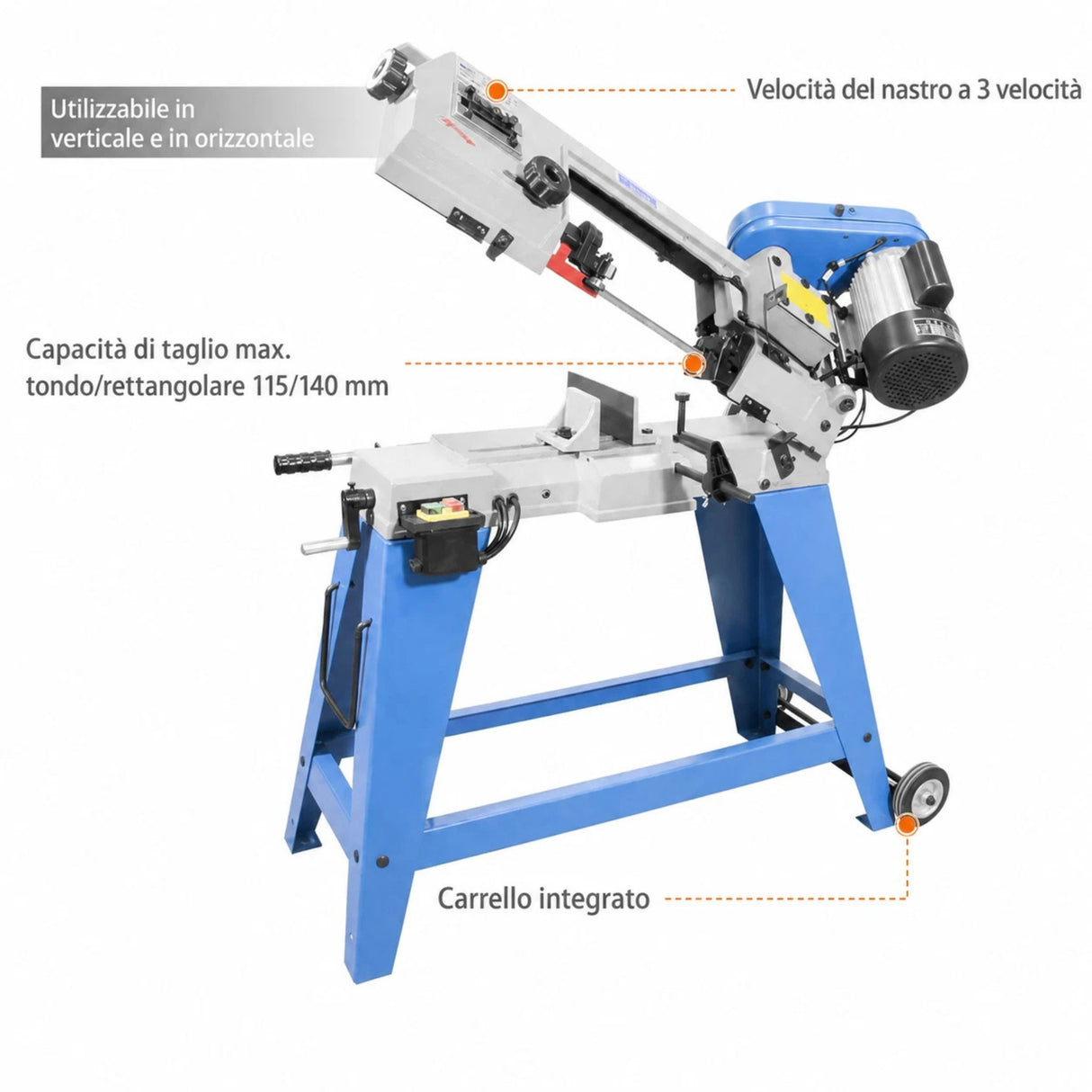 Güde Metallbandsäge MBS 116