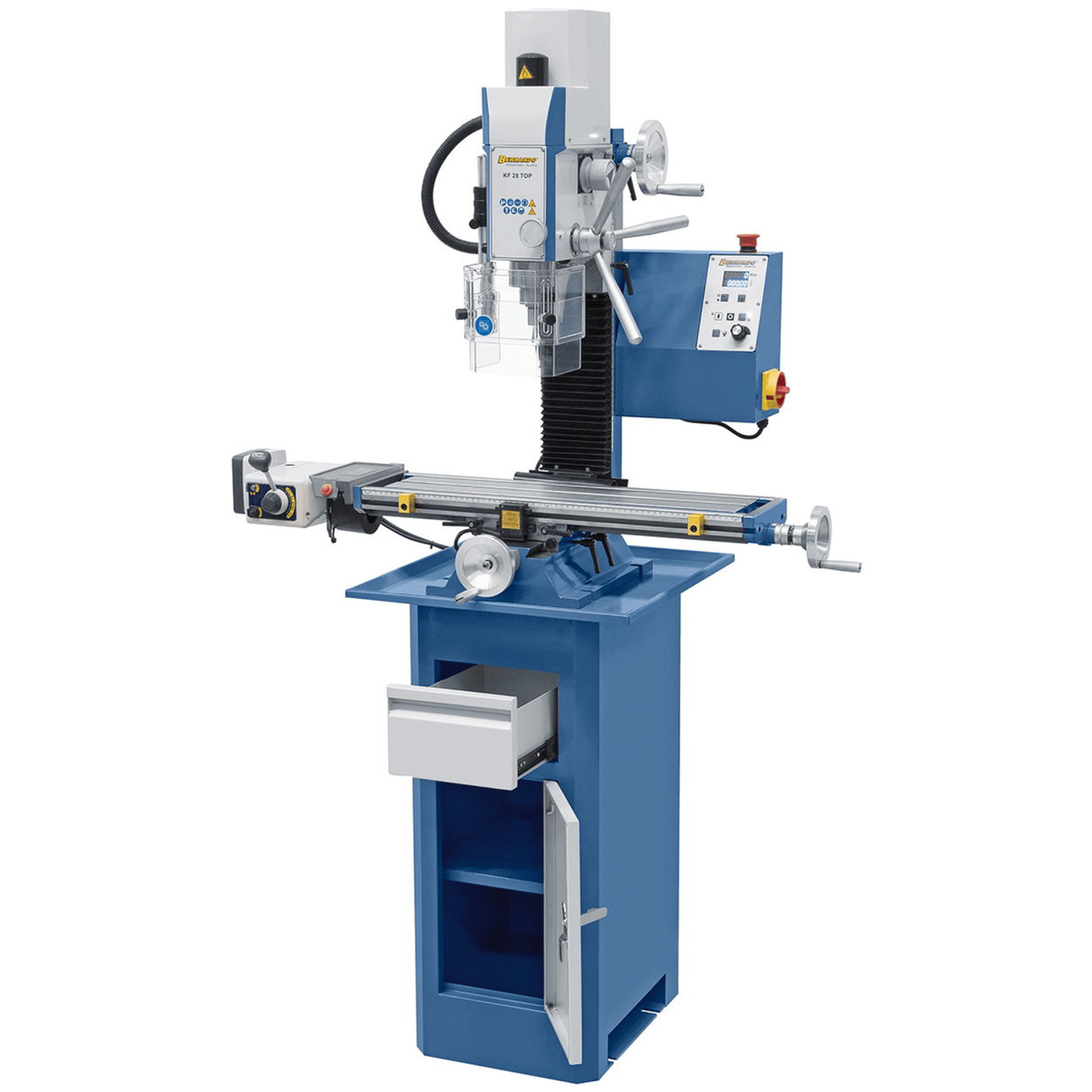 Bernardo KF 28 Top-Bohr- und Fräsmaschine mit automatischem Vorschub