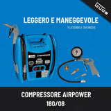Güde Airpower 180/08 Tragbarer Luftkompressor