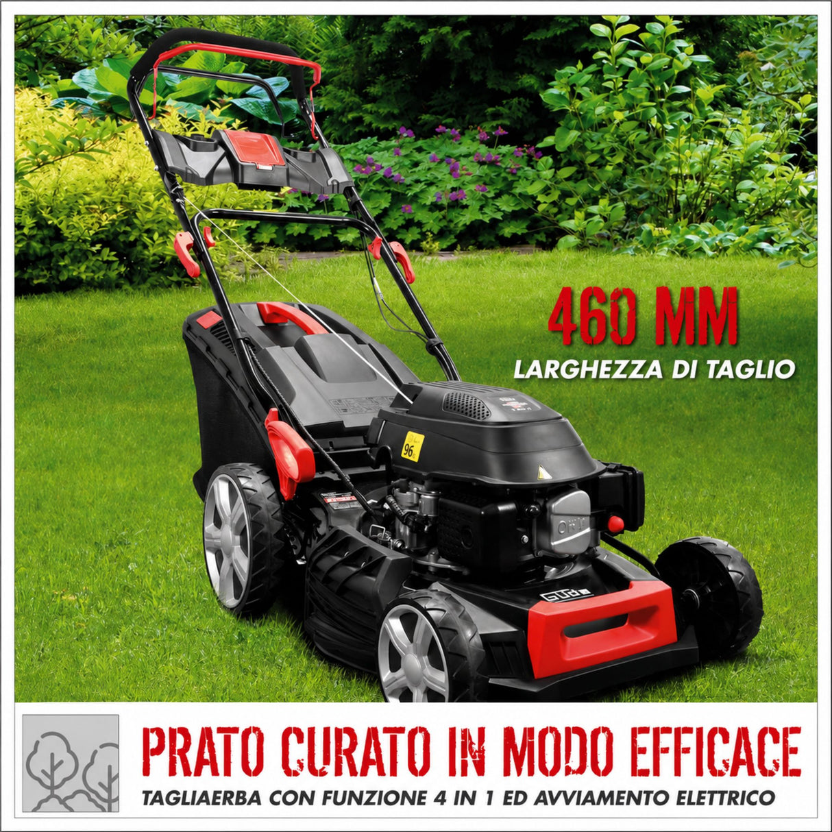 Güde ECO WHEELER 464.4 R Li ES Rasenmäher