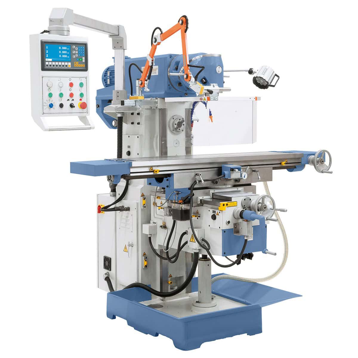 Bernardo UWF 130 Servo-Universalfräsmaschine mit 3-Achs-Digitalanzeige