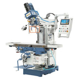 Bernardo UWF 95 N Universalfräsmaschine – ISO 40, pneumatische Spannvorrichtung DIN 2080, 1.600×360 mm Tisch, 2,2+2,2 kW Motoren, 3-Achs-Digitalanzeige, Gewicht 2.200 kg