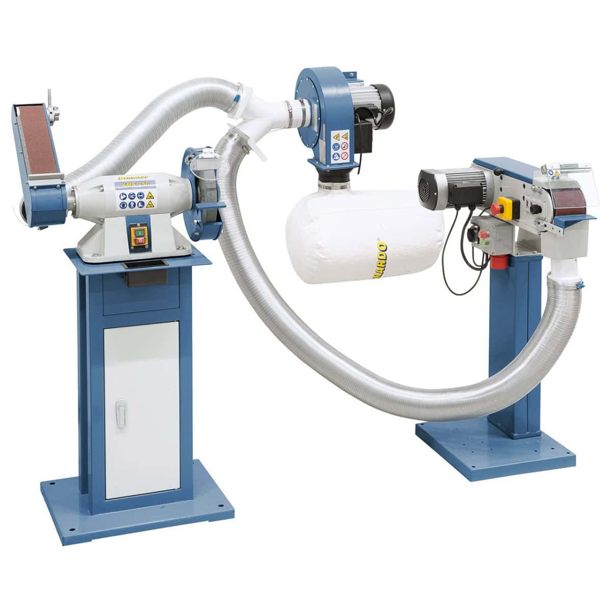 Bernardo MSA 300 Staubabsaugung – Fördermenge 870 m³/h, Anschluss Ø 100 mm, Motor 0,75 kW, 230 V, einphasig