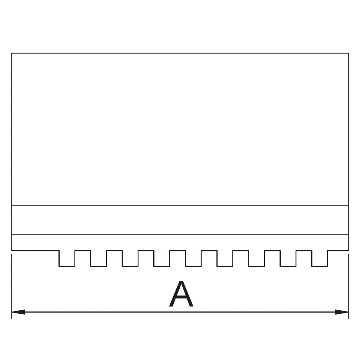 DSJ-DK11-160 Weiche einteilige Backen