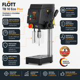 Flott TB 10 Eco Plus Säulenbohrmaschine