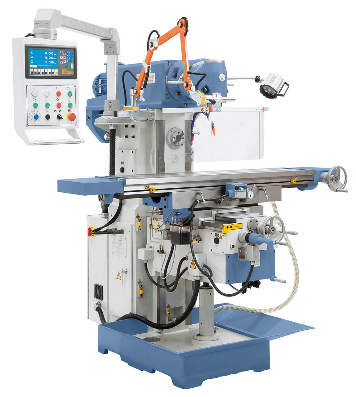 Bernardo UWF 130 Servo-Universalfräsmaschine mit 3-Achs-Digitalanzeige