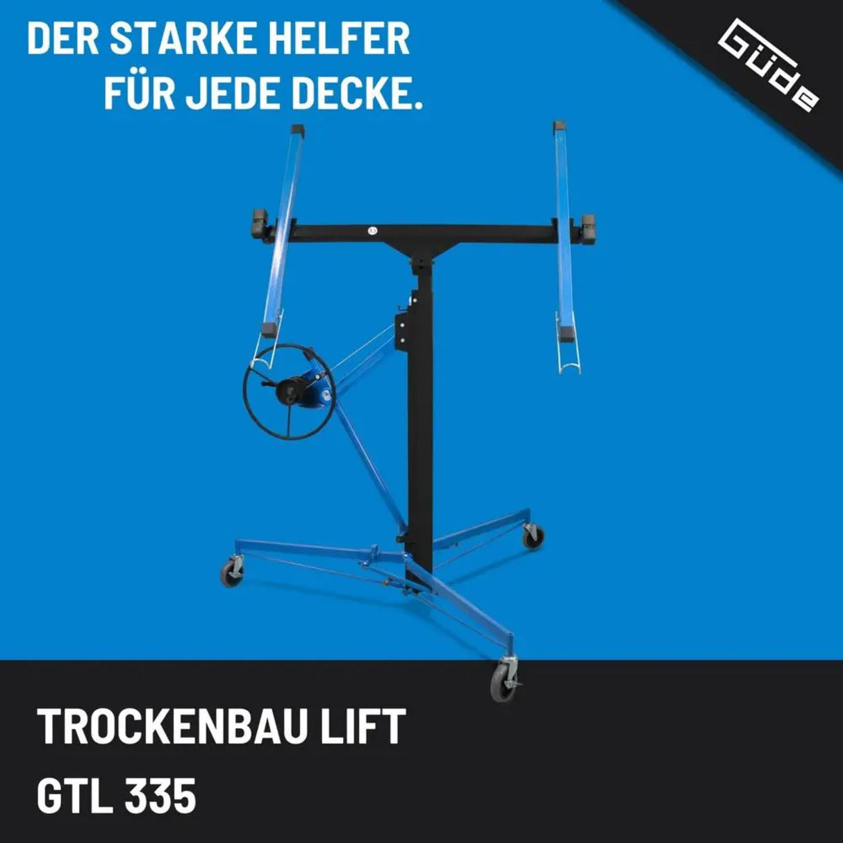 Güde Trockenbauplattenheber - 68 kg