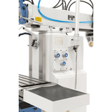 Bernardo UWF 95 N Universalfräsmaschine – ISO 40, pneumatische Spannvorrichtung DIN 2080, 1.600×360 mm Tisch, 2,2+2,2 kW Motoren, 3-Achs-Digitalanzeige, Gewicht 2.200 kg