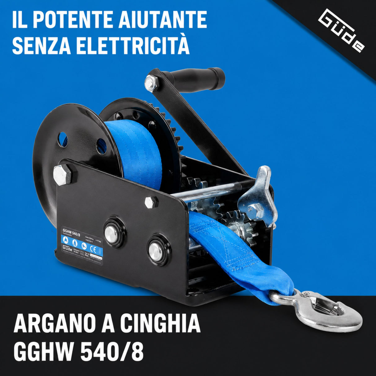 Güde GGHW 900/8 Riemenwinde