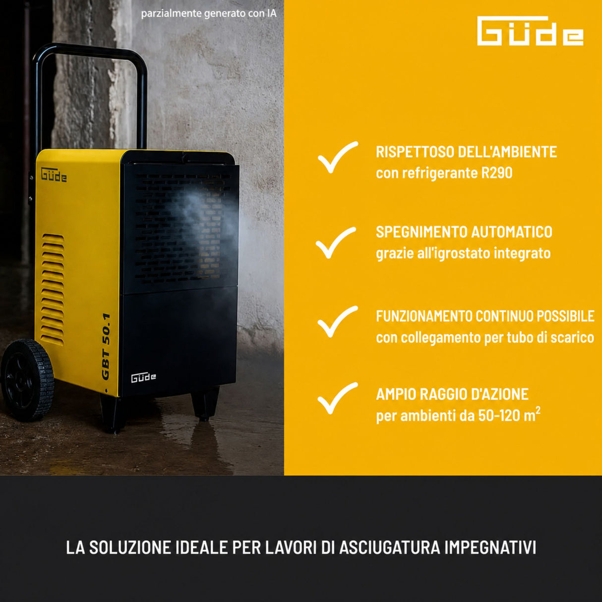 Güde Luftentfeuchter GBT 50.1