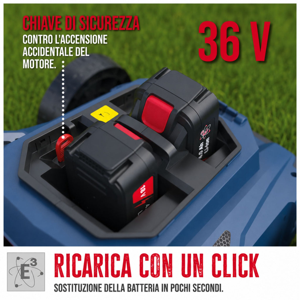 Tagliaerba a batteria Güde RM 36-402-30.37
