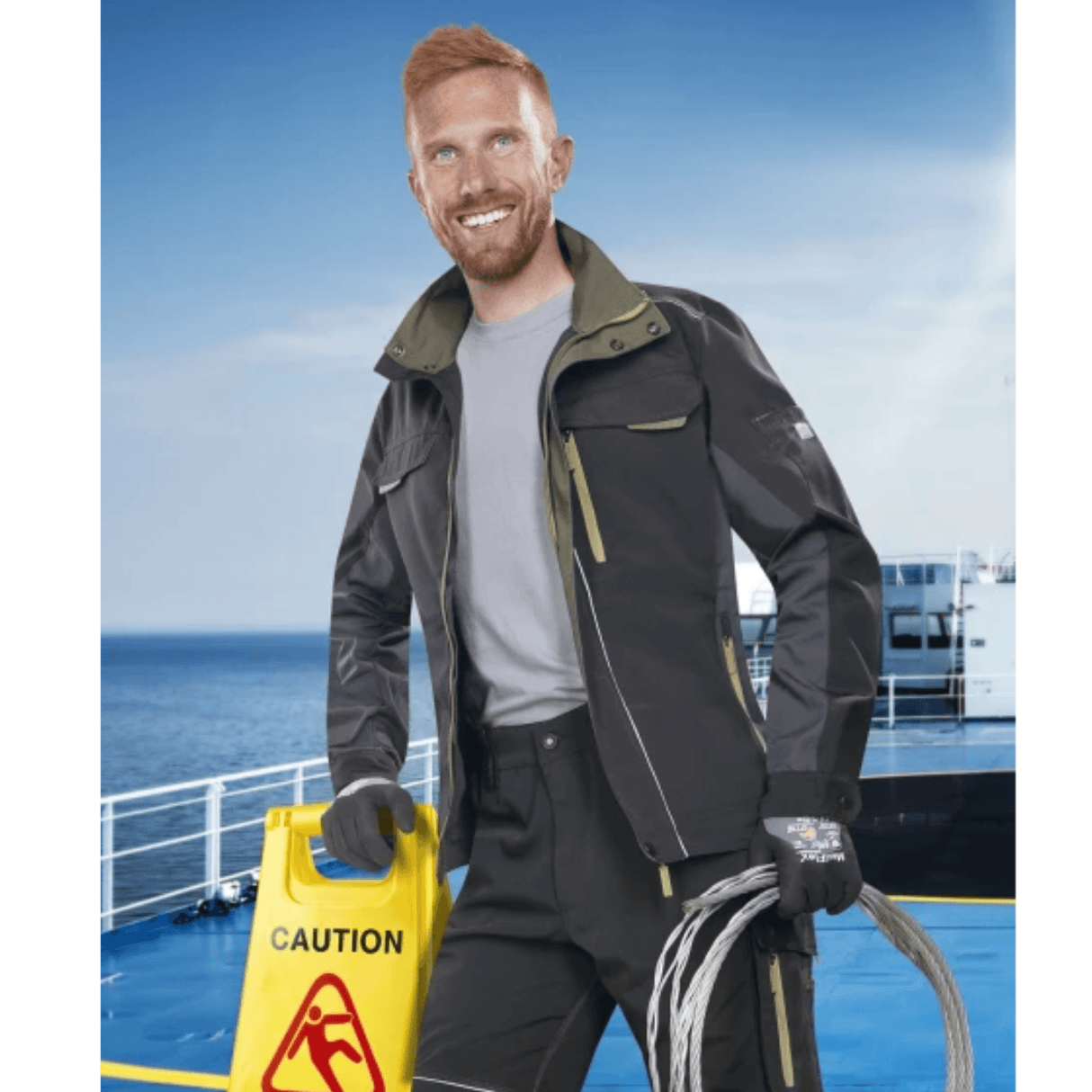 Ardon Persönliche Schutzausrüstung URBAN Arbeitsjacke Schwarz Größe 2XL