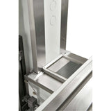 Bernardo UWF 95 N Universalfräsmaschine – ISO 40, pneumatische Spannvorrichtung DIN 2080, 1.600×360 mm Tisch, 2,2+2,2 kW Motoren, 3-Achs-Digitalanzeige, Gewicht 2.200 kg