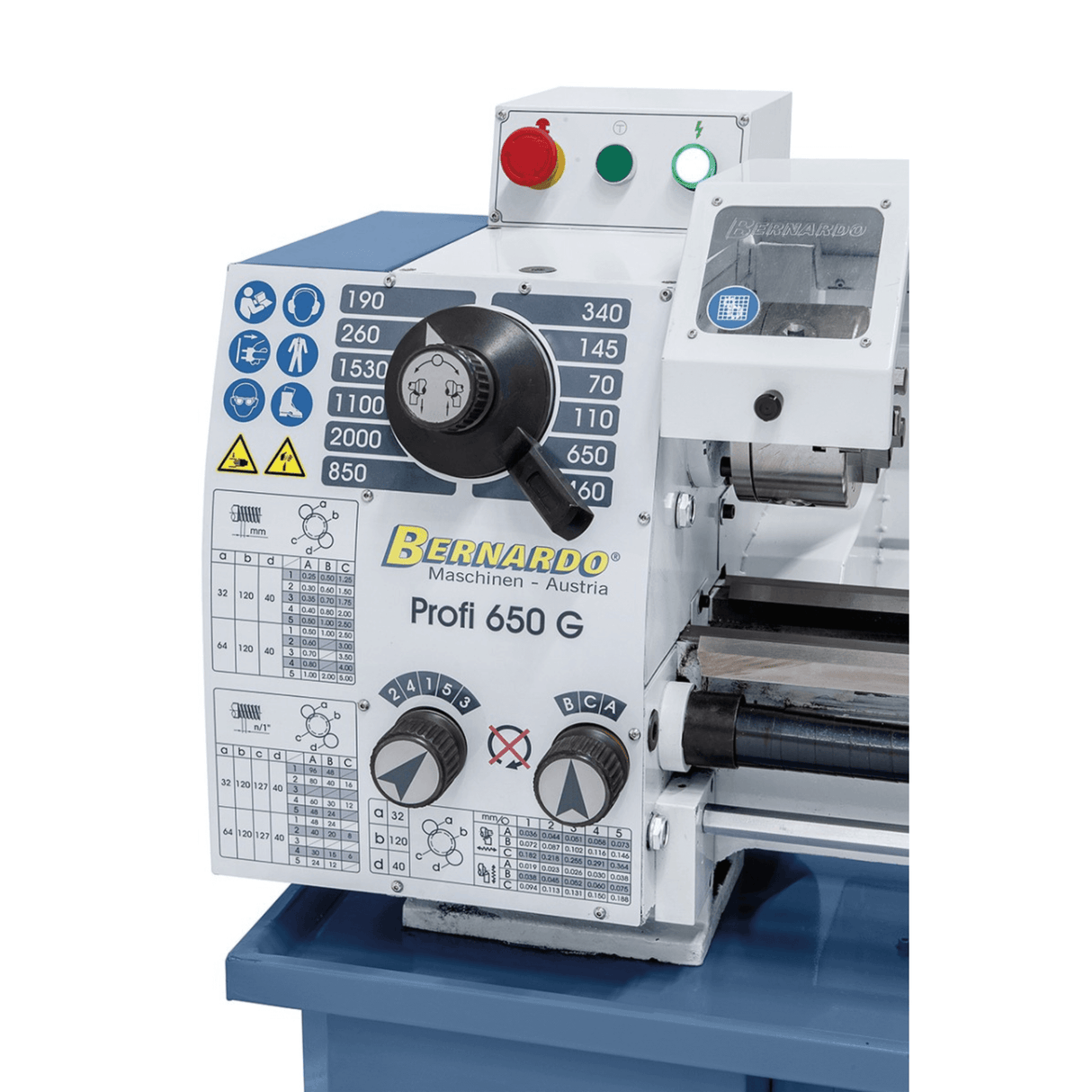 Bernardo Profi 650 G / 400 V Drehmaschine – Robust und präzise