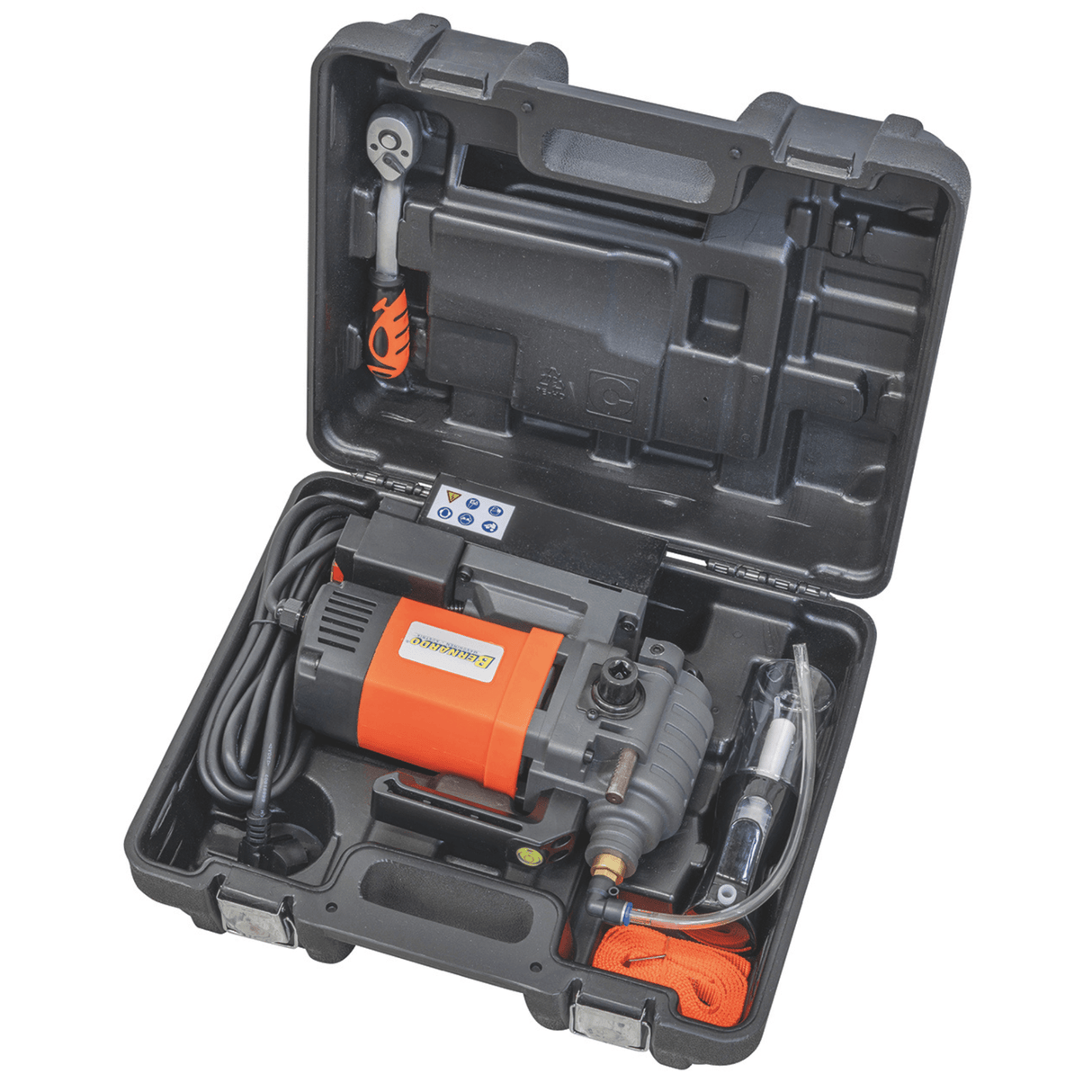 Bernardo MD 3850 Magnetkernbohrmaschine – Ø 38 mm × 50 mm, feste Drehzahl, 1650-W-Motor, Gewicht 9,5 kg