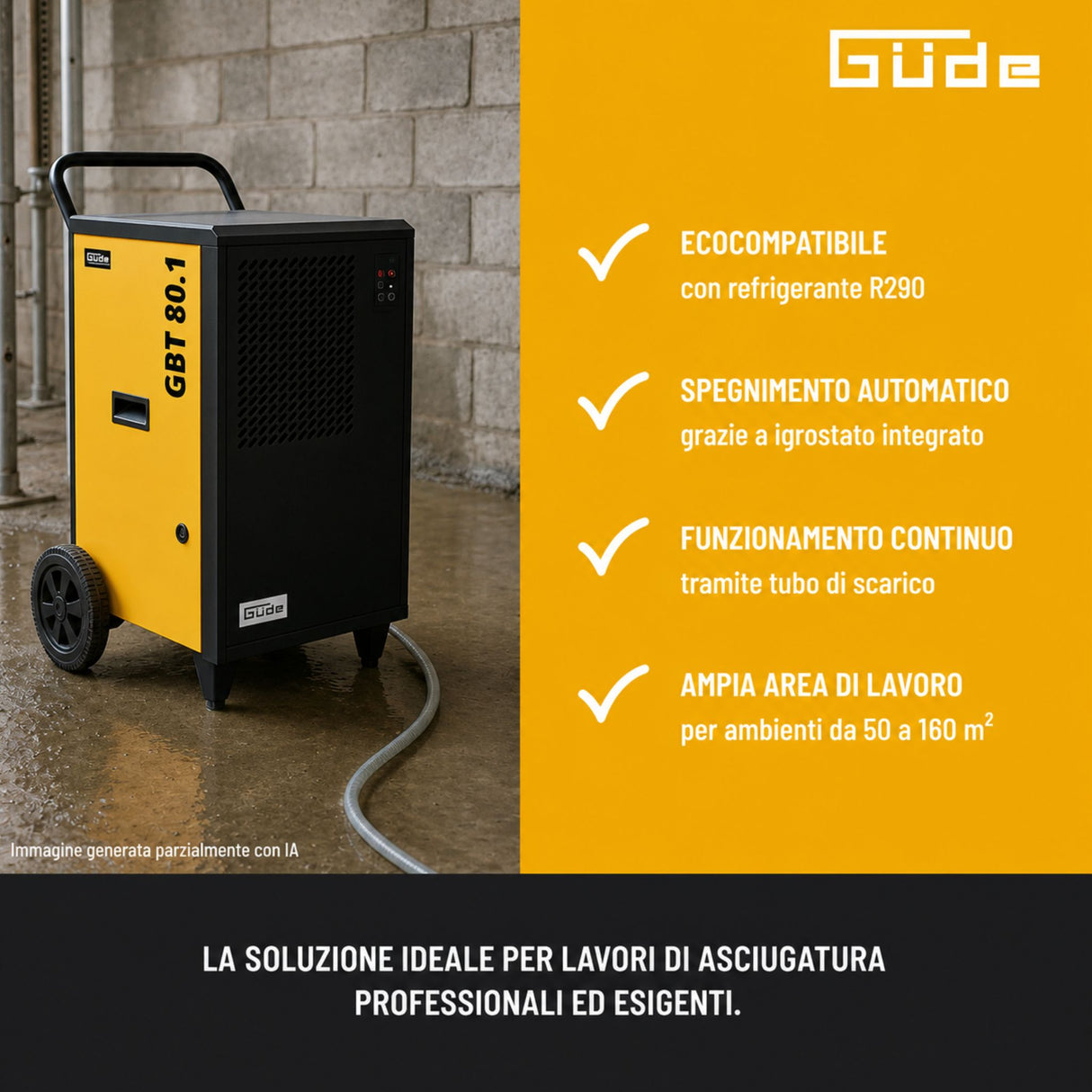 Güde Luftentfeuchter GBT 80.1