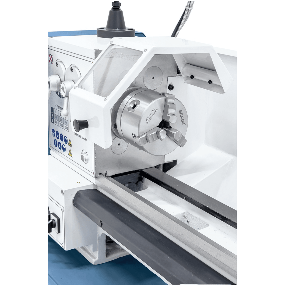 Bernardo Hobby 500 / 230V Metalldrehmaschine mit 2-Achsen-Digitalanzeige DT-40