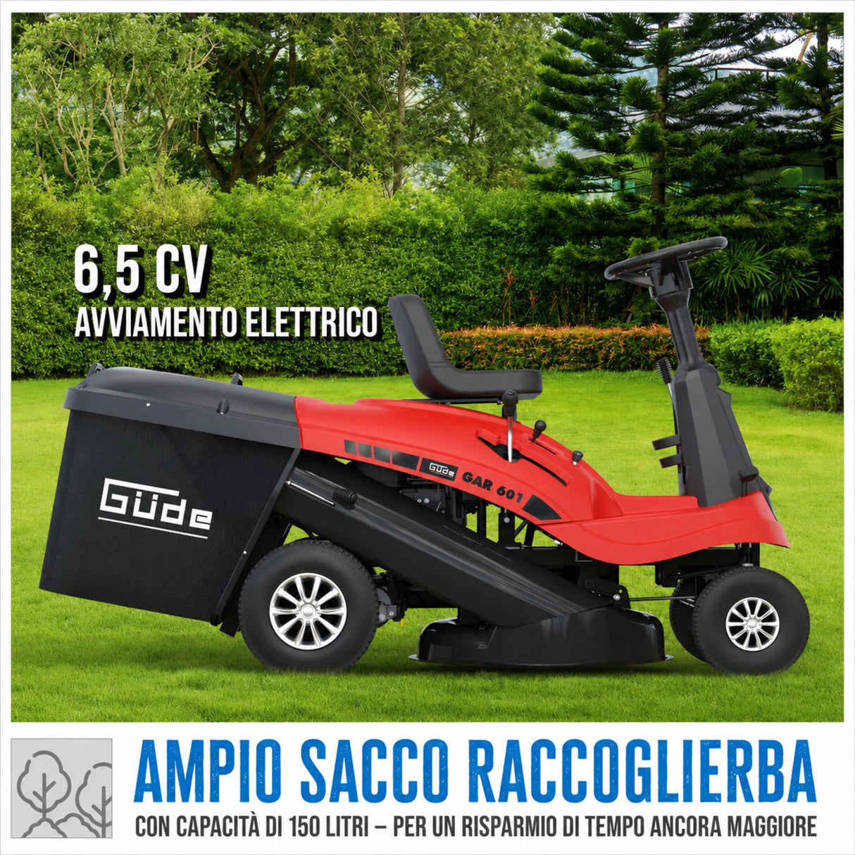 Güde Rasentraktor GAR 601