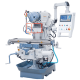 Bernardo UWF 110 Universalfräsmaschine – 360°-Universalkopf, ISO 40, 1120 × 260 mm Tisch, 2,2 kW Motor, 3-Achsen-Digitalanzeige ES-12 H