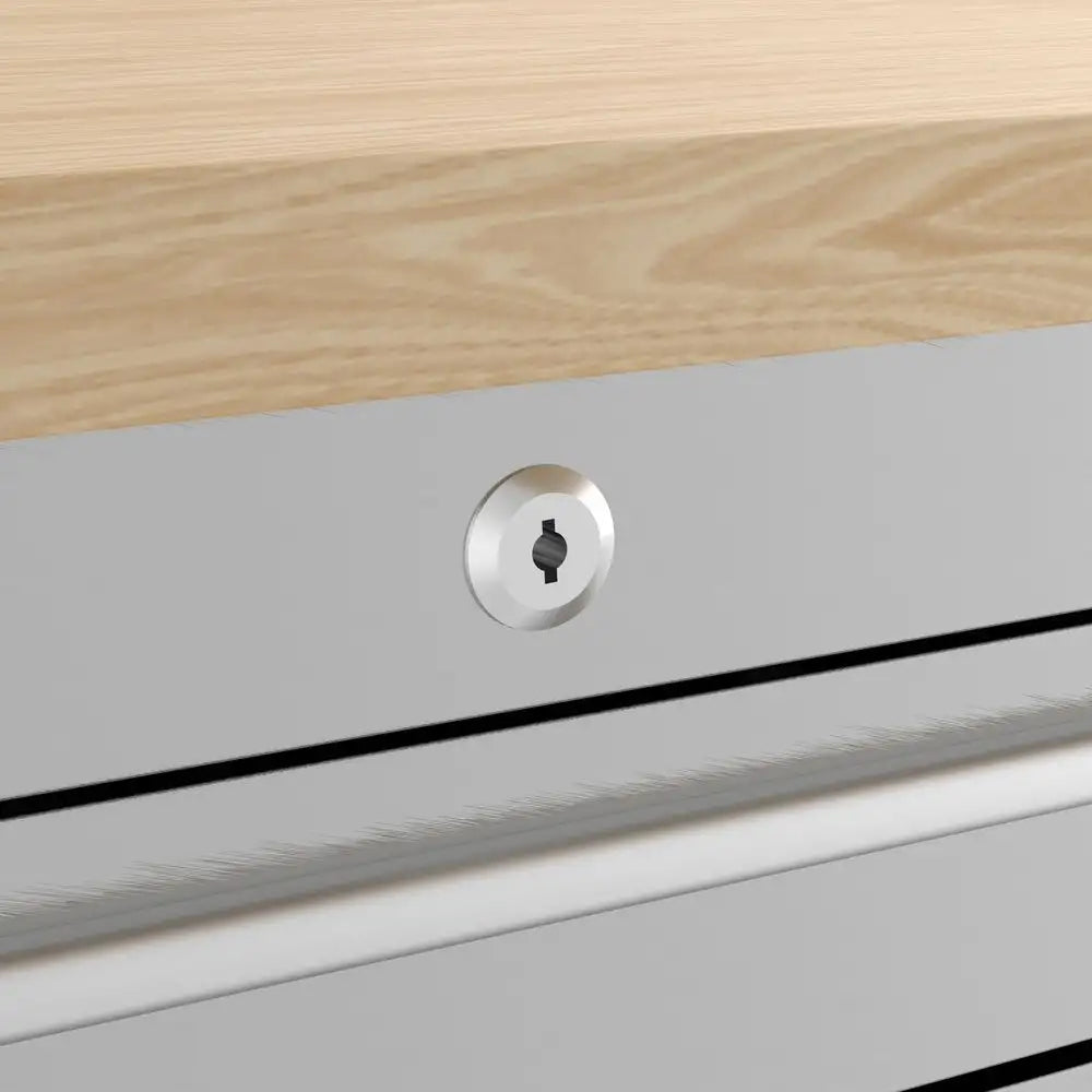 Guede Werkbank mit GW 5 INOX Werkzeughalter
