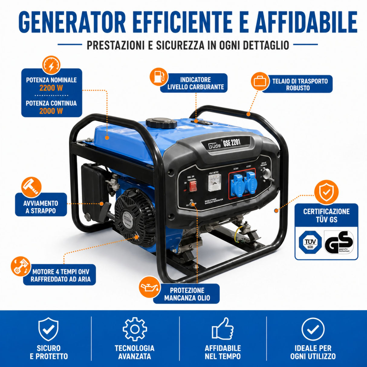 Güde GSE 2701 Generator
