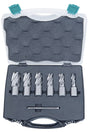 Set fresa a corona standard HSS CDS, 14 - 24 mm, profondità di foratura 25 mm