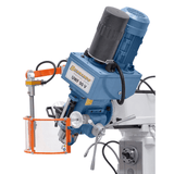 Bernardo UWF 90 V Universalfräsmaschine mit pneumatischer Spannvorrichtung DIN 2080 – ISO 40, Doppelspindel, 1270 × 280 mm Tisch, 3-Achsen-Digitalanzeige