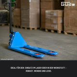 Güde 2500 kg Handgabelstapler – PU (Polyurethan)