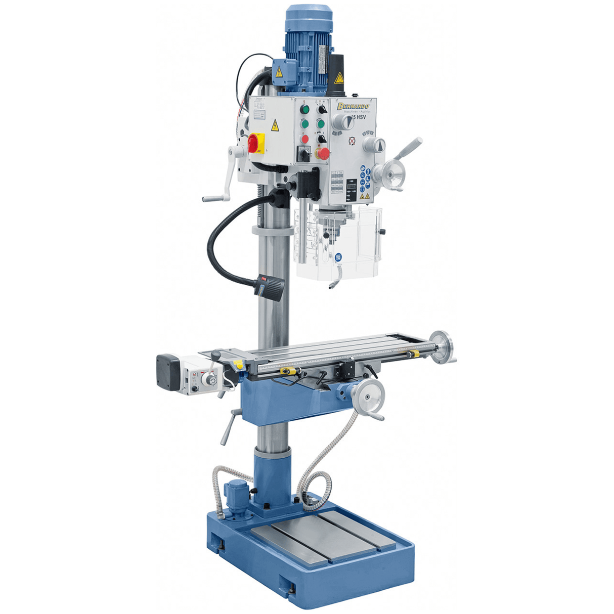 Bernardo BF 45 HSV Bohr-Fräsmaschine mit X-Achsen-Vorschub