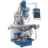 Bernardo UWF 90-1270 Universalfräsmaschine – ISO 40, Doppelspindel, 1270 × 280 mm Tisch, 0,85/1,5 kW Vertikalmotor, 3-Achsen-Digitalanzeige