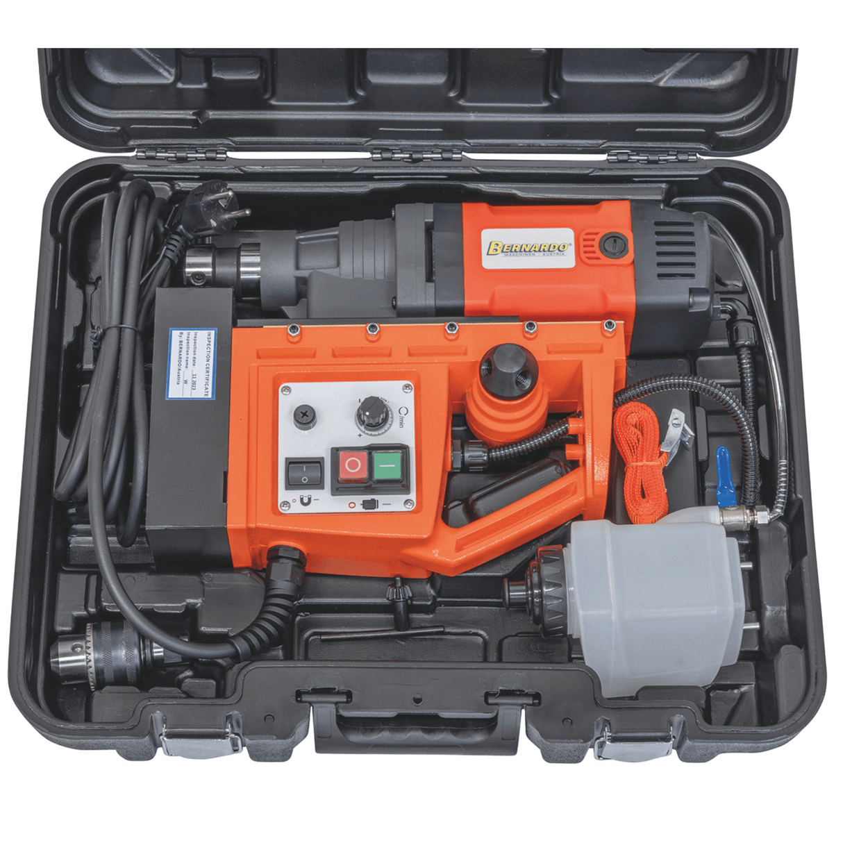 Bernardo MD 5050 VD Magnetkernbohrmaschine – Ø 50 mm × 50 mm, variable Drehzahl (Variable Drive), 1700-W-Motor, Gewicht 11,2 kg