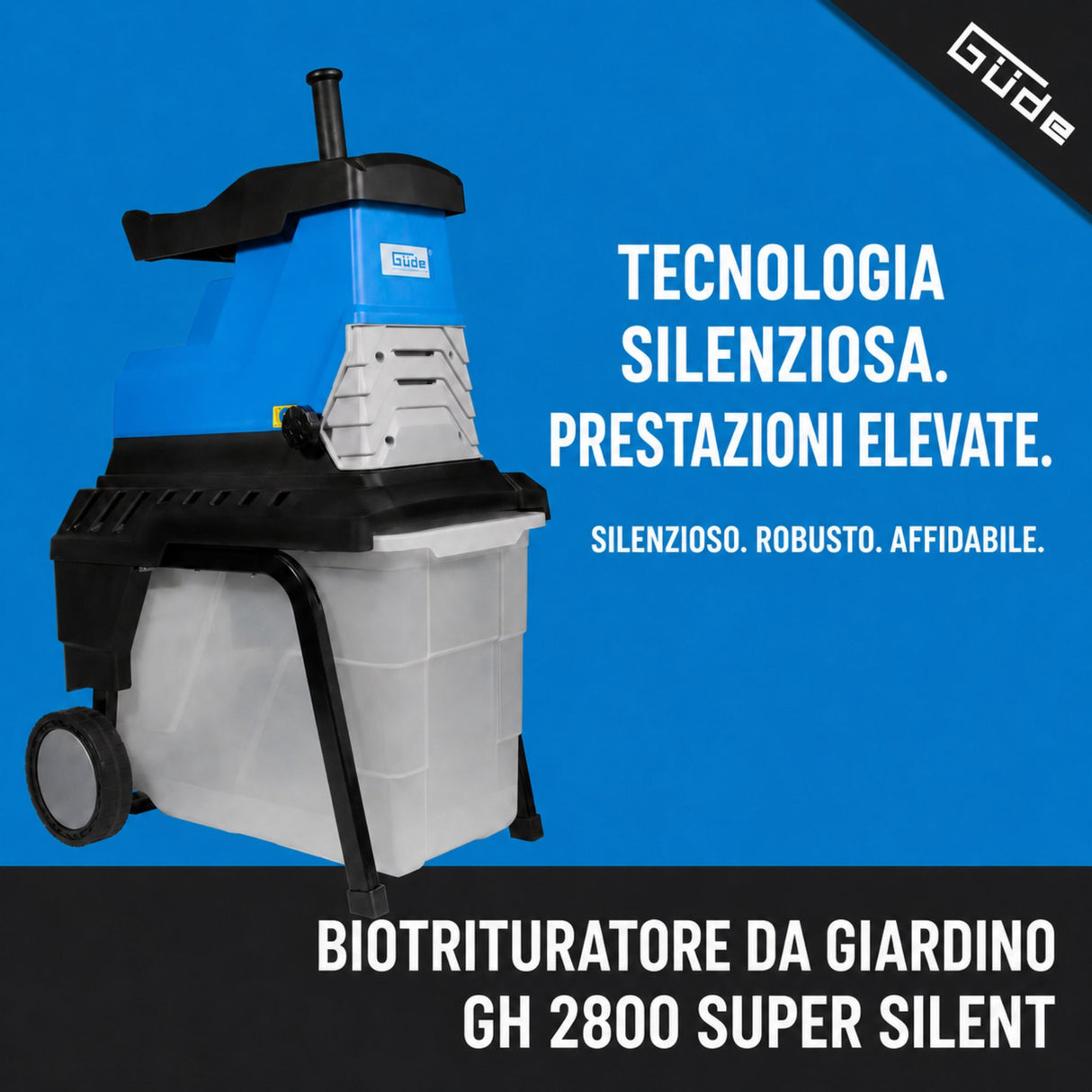 Güde GH 2800 SUPER SILENT Leisehäcksler