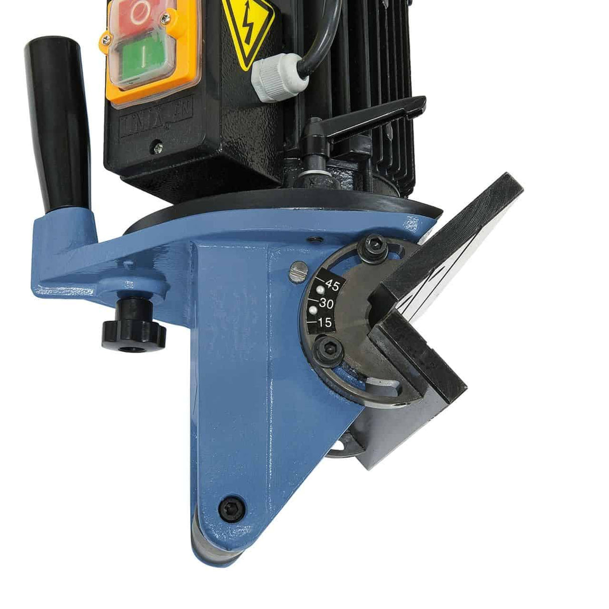 Tragbare Anfasmaschine Bernardo KFM 200 M – 230 V, Fasen bis 10 mm, Winkel 15°-45°