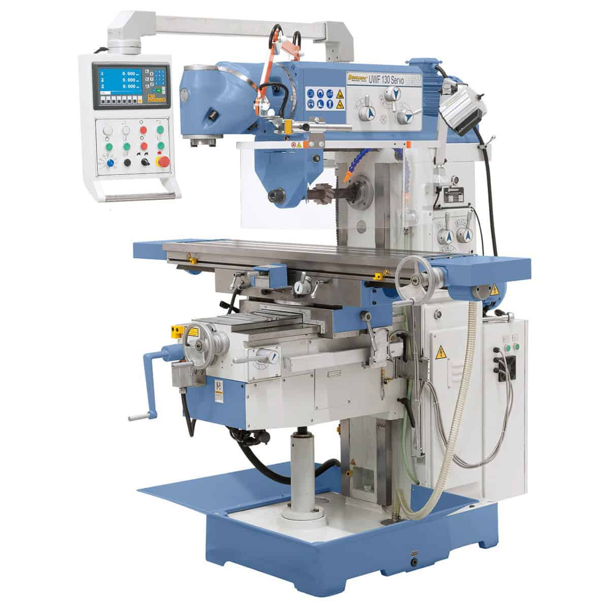 Bernardo UWF 130 Servo-Universalfräsmaschine mit 3-Achs-Digitalanzeige