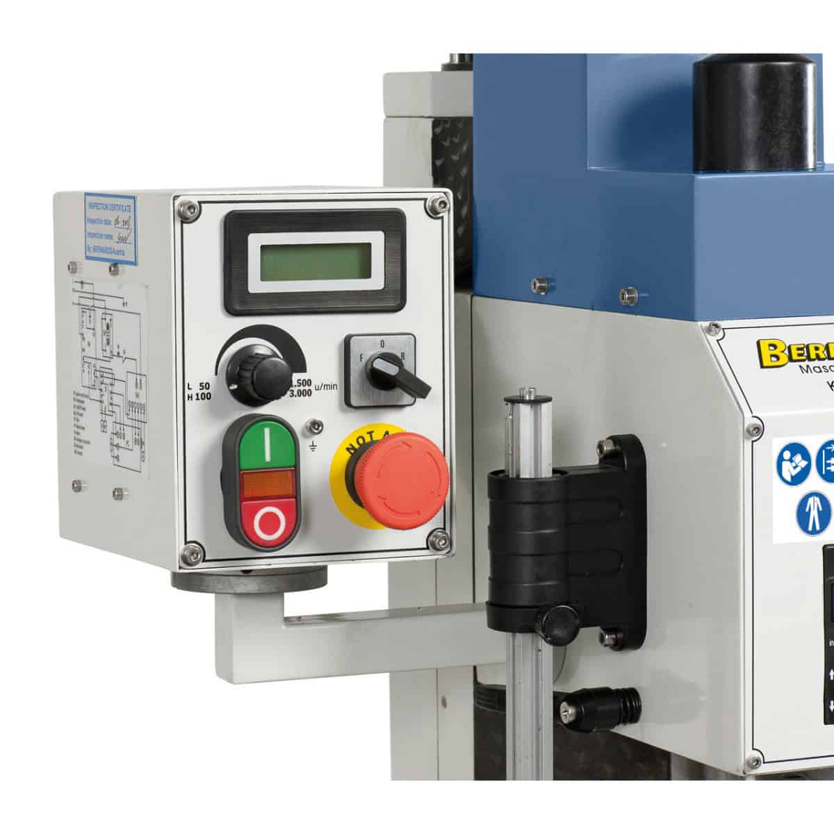 Bernardo KF 25 PRO – 3-Achs-Bohr-/Fräsmaschine ES-12 V