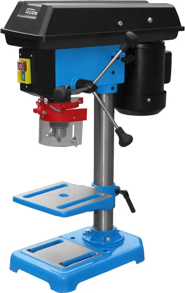 Güde GTB 13/355 Tischbohrmaschine mit Schraubstock und HSS-Bohrern