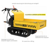 Guede Baumaschinen Güde GRD 300.1/R Raupen-Minidumper