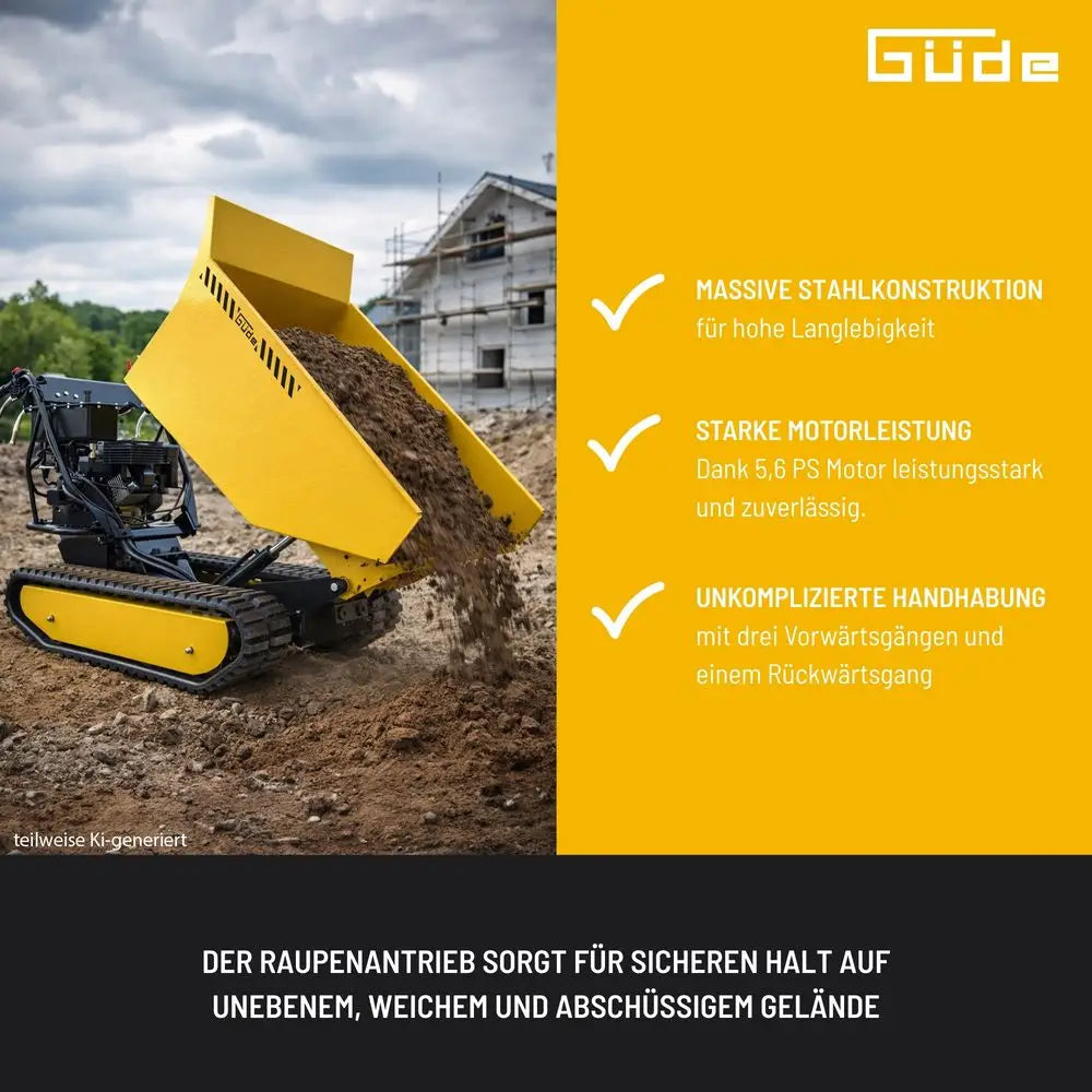 Guede GRD 500/R Raupenkipper