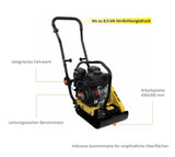 Attrezzatura edile Guede Piastra vibrante GRP 50E