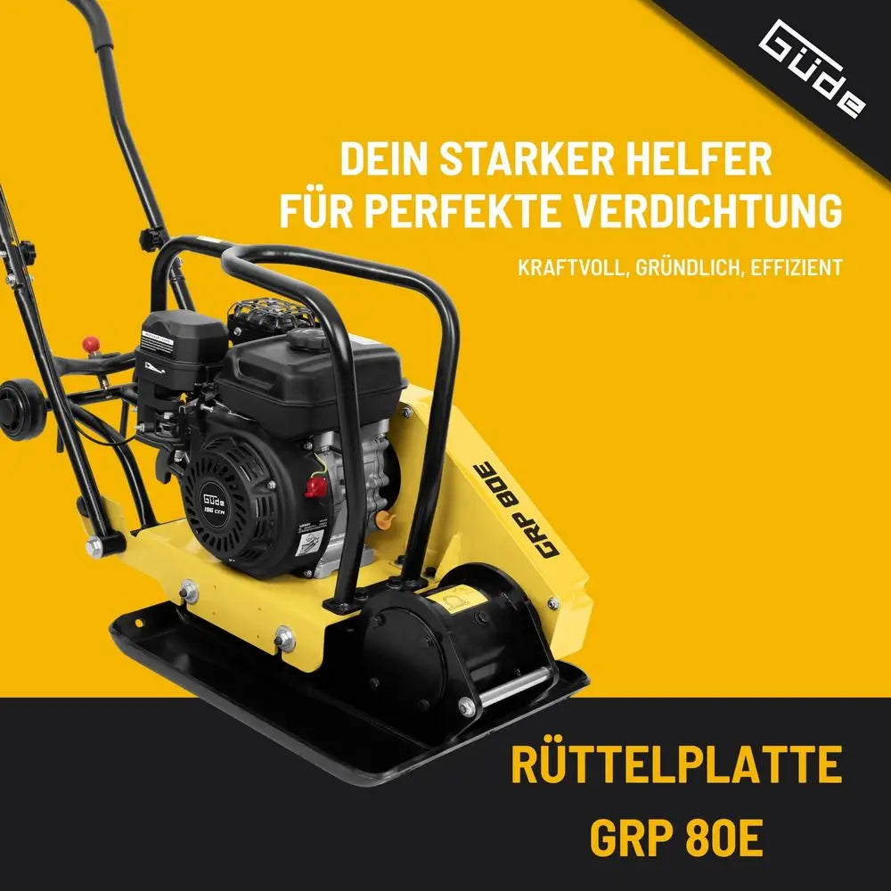 Guede GRP 80E Vibrationsplatte – 80 mm